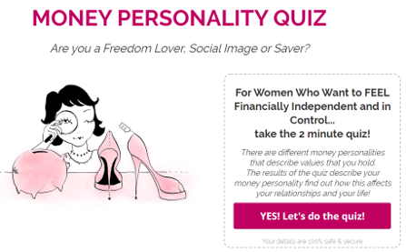 Money personality quiz